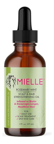 Aceite De Romero Y Menta Para Caida Del Cabello 59ml Mielle