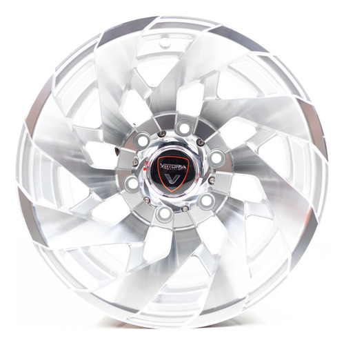 Rodas 15 Vittoria Atacama Tala 10 Offset Negativo 5x139 4x4 Cor Prateado