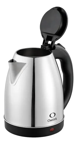 Chaleira Elétrica Onistek 1.8L Inox Desligamento Automático Prate...