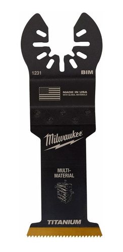 Hoja Bimetalica Multimaterial (tin) 35mm Milwaukee