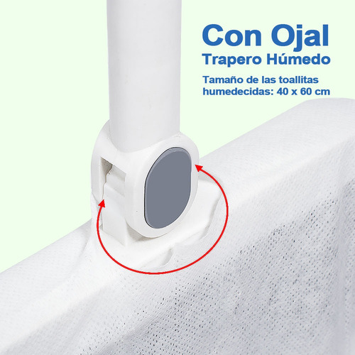 Aileda Trapero Multiuso Desechable Húmedo 12 Hojas Por Paque