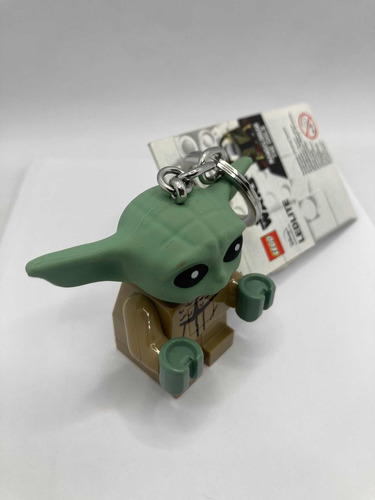 Llavero Con Luz Baby Yoda Mandalorian The Child Lego