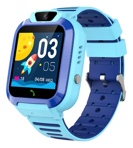 W18-4g Transfronterizo Netcom Black - Reloj Inteligente Para Niños Q12 Q19
