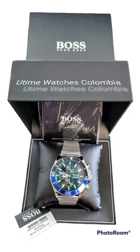 Reloj Hugo Boss Ocean Edition Diver Inox Milanés Buzo Hombre