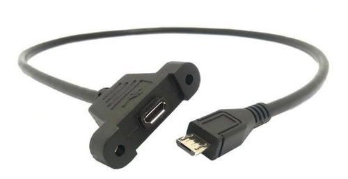 Cable Micro Usb Montaje En Panel Micro B-m A Micro B-h
