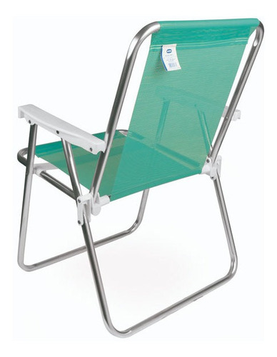 Imagen 2 de 7 de Sillon Playa Camping Pescador Aluminio Sannet Mor