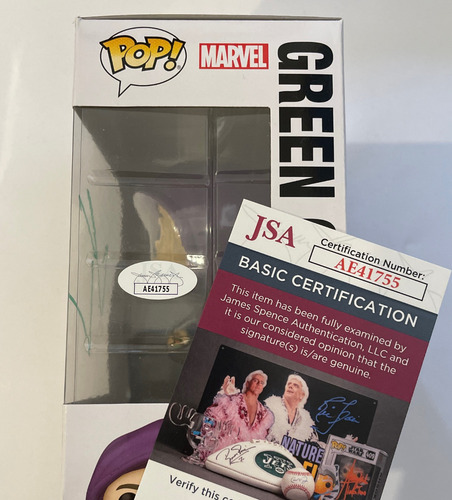 Autografo Willem Dafoe Funko Autografiado Jsa Green Goblin (Usado)