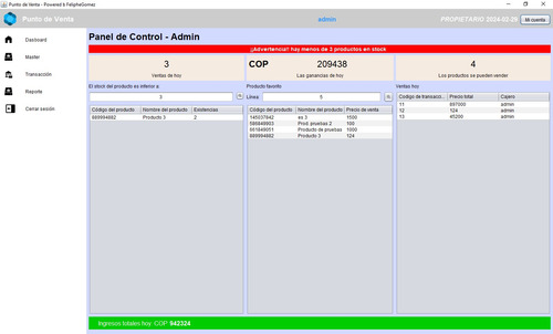 Sistema Pos (java - Mysql)