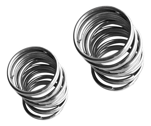 10 Piezas De Material Acero Inoxidable Accesorio De 22mm