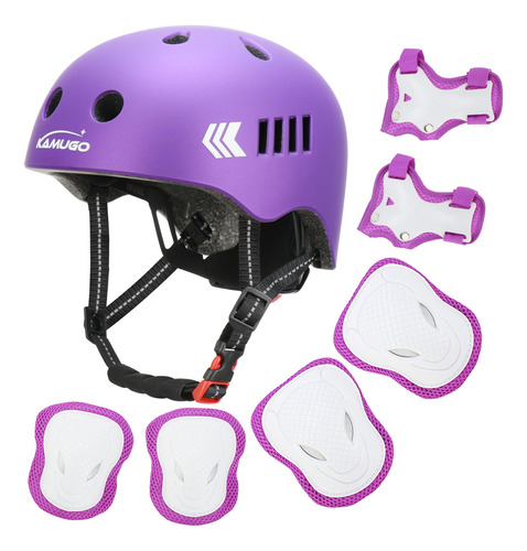 Kamugo Casco De Bicicleta Para Ninos, Casco Para Ninos De 2