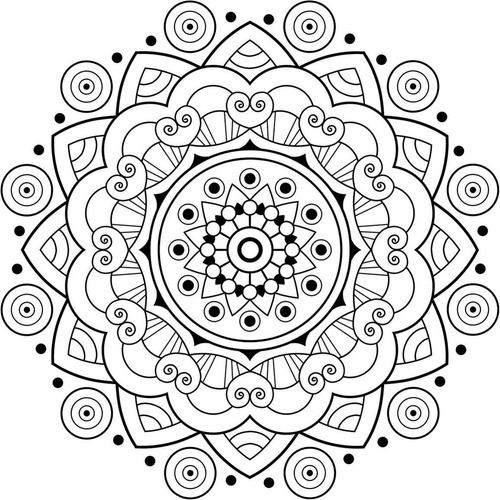 Pdf Imprimible Para Colorear: 100 Mandalas Maravilla