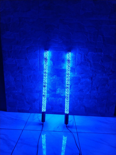 Antenas Gemelas Bazookas 90 Cm Rgb Bluetooth Y Control Remot