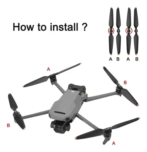 comprar 4 Pcs 9453f Drones Palas De Hélices For Dji Mavic 3\u002F3 Pro