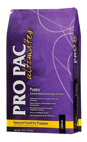 Ración Para Perro Pro Pac Pollo Y Arroz Integral 2,5kg