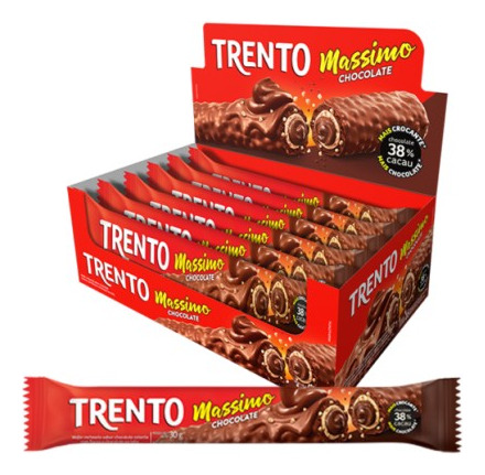 Galleta Trento Massimo Chocolate 30gr X Und