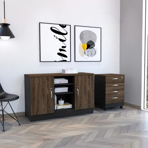 Archivador 4c + Gabinete 2p Home Office