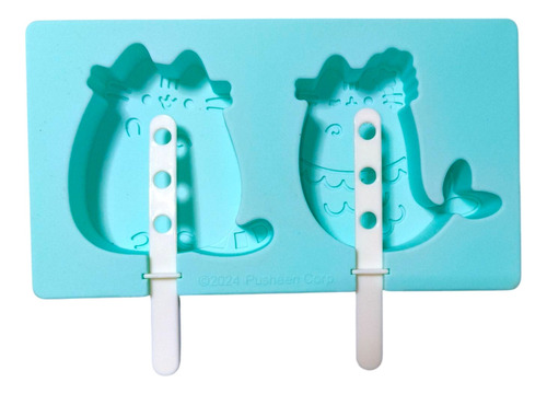 Molde De Silicon Para Paletas, Pusheen Amigos De Hello Kitty