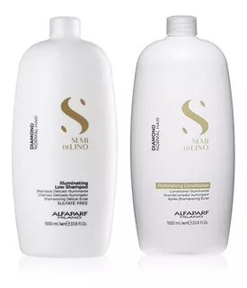 Shampoo + Acondicionador Semi Di Lino Alfaparf X1l Nuevo