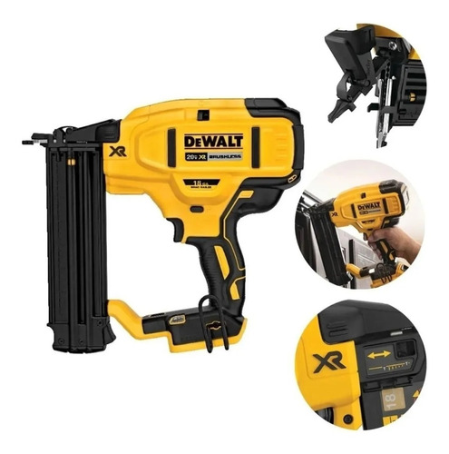 Pinador Brushless 18ga 20v Max Sem Bateria Dcn680 Dewalt 