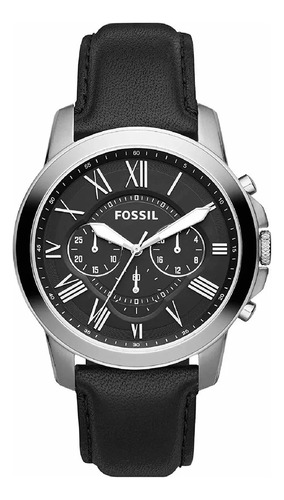 Reloj Fossil Caballero Fs4812 Negro