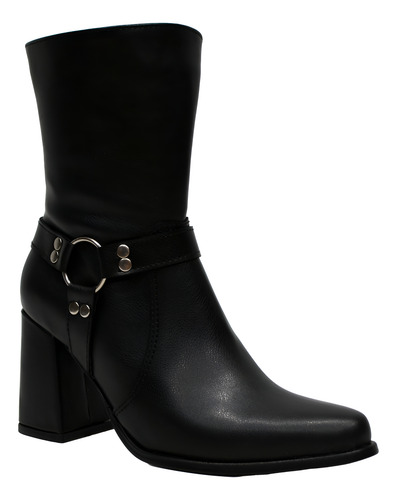 Botas De Vestir Mujer Tendencia Caña Media Mod: Samoa