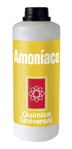 Amoníaco. Botella De 1 Litro. Química Universal