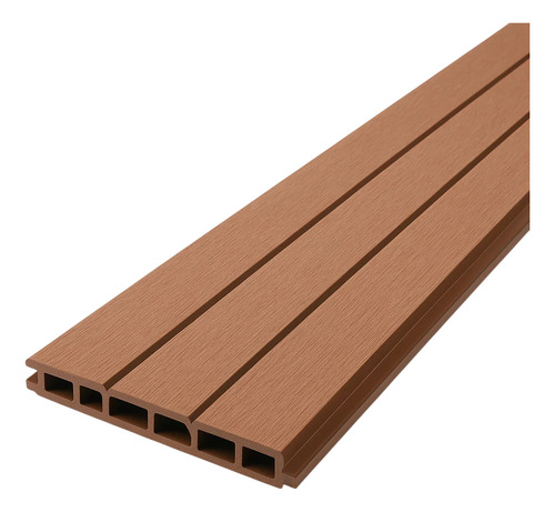Pack De 5 Revestimientos Siding Wpc Exterior Color Madera Cl