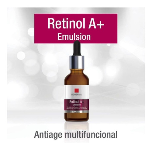 Emulsión Lidherma Retinol A+ De 30ml/30g