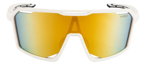 Lentes De Sol Umbro Deportivos Mod 503 C3 Bco Ama Lente Amarillo Varilla Blanco Armazón Blanco Diseño Deportivo