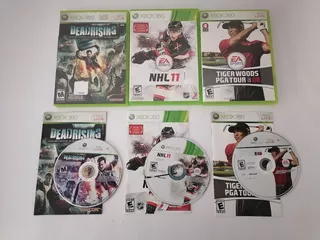 Dead Rising + Nhl 11 + Tiger Woods 08 Xbox 360