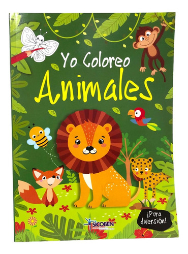 Libro Para Colorear Yo Coloreo (animales) Sicoben