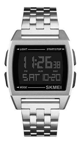 Relógio Quadrado Masculino Skmei Original Barato Dj0122