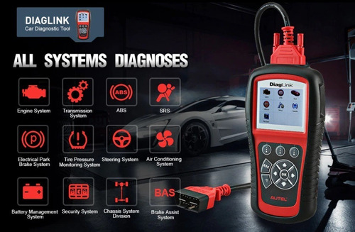 Imagem 3 de 7 de Scanner Obd2 Automotivo Autel Diaglink Epb/ols + Can Obd2