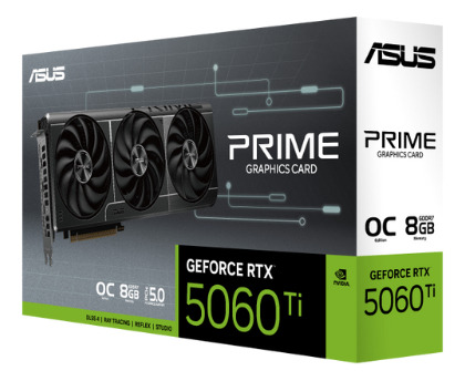 Tarjeta De Video Asus Prime Nvidia Rtx 5060 Ti Oc 8gb Gddr7