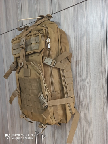 Mochila Táctica 50 Litros De Capacidad Con Sistema Molle
