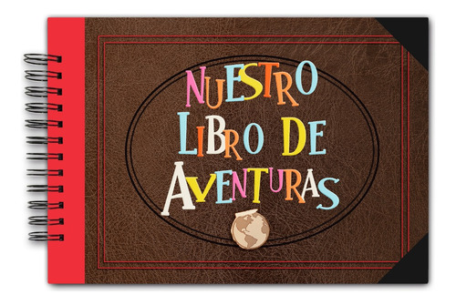 Libro De Aventuras Up  25 Hojas  Anillado 20x30