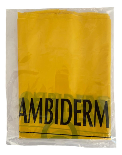 Bolsa Residuos Patológicos Ambiderm Amarilla 50x60 Cm 10 Pza