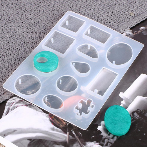 195pcs / Set Set De Fabricación De Aretes 5pcs Moldes Para