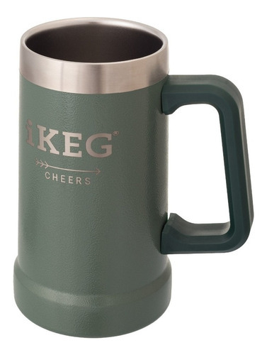 Caneca Térmica Cerveja E Chopp Ikeg / 710ml - Green / Com