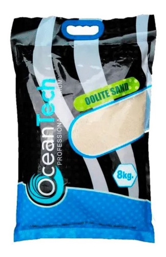 Areia Oolite Sand Para Aquários 8kg Ocean Tech