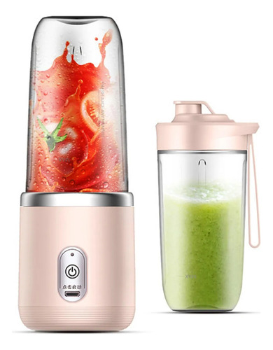 Hh Mini Exprimidor De Frutas Eléctrico Con Licuadora De