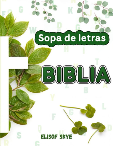Libro: Sopa De Letras Biblia: Libro De Con Palabras De La Y