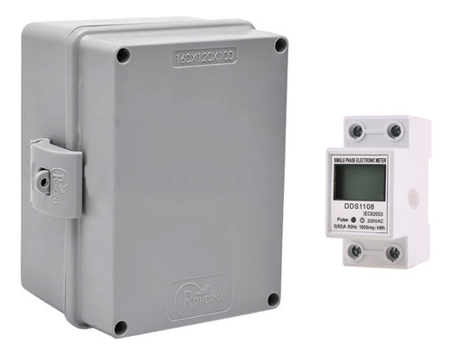 Kit Medidor Energia Monofásico 220v + Caixa Neoenergia