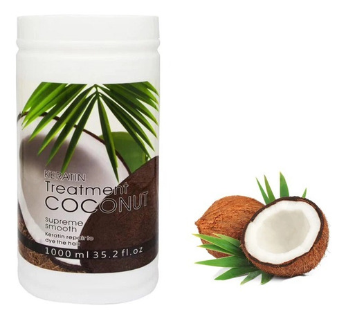 Mascara Capilar Tratamiento Queratina Coconut 1 Kilo