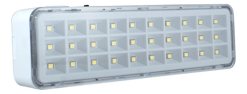 Lámpara De Emergencia Led Con Batería Recargable 60w 127v