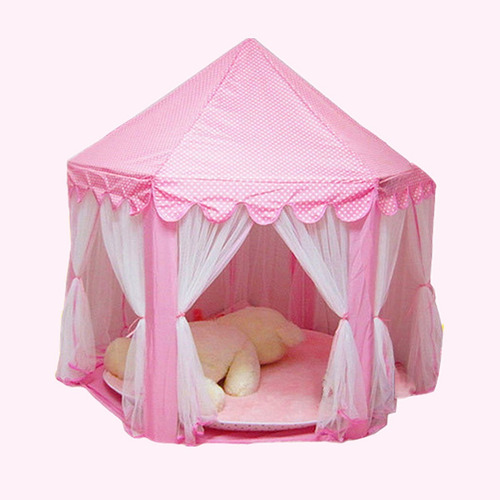 Castillo Carpa Princesa Rosa Nina Casa Plegable 140x135