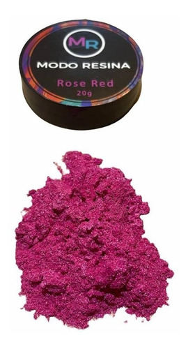 Pigmento Rosa Rojo Para Resina Epóxica 20 Gr