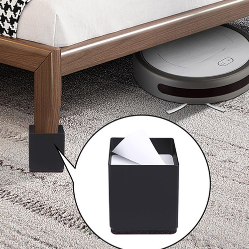 4 Muebles Sofá Cama Silla Elevador De Cuadrado 4x5cm Negro