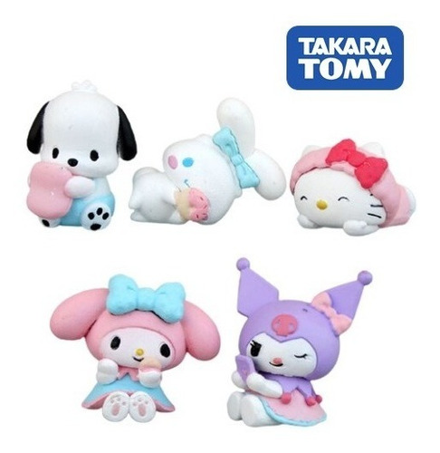 Set 5 Figuras De Hello Kitty 3.5 Cm Edicion Exclusiva Sanrio