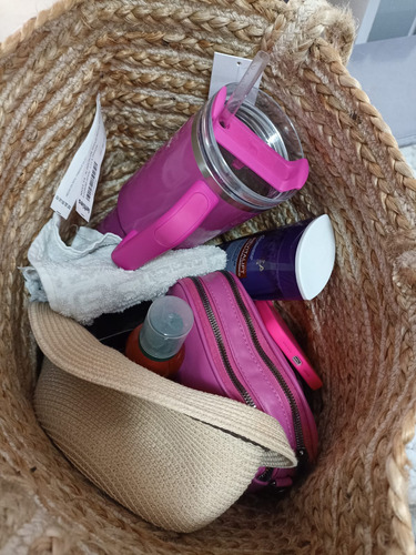 Bolsa Grande De Yute Para Mujer Lefties 40x32x25 Cm E Gratis